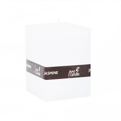 Bougie parfumée Pro-Candle 736001 / cuboïde / jasmin