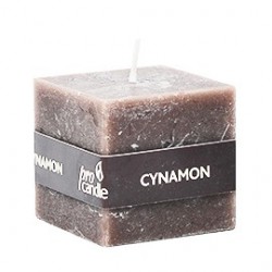 Scented candle Pro-Candle 791006 / cube / cinnamon