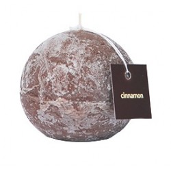 Scented candle Pro-Candle 720006 / sphere / cinnamon