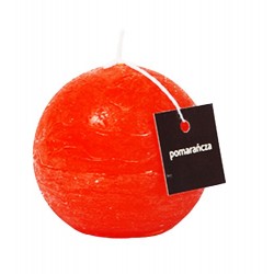 Scented candle Pro-Candle 720008 / sphere / orange