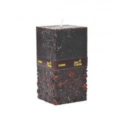 Scented candle Pro-Candle 073010 / cuboid / coffee