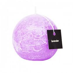 Scented candle Pro-Candle 730017 / sphere / lavender