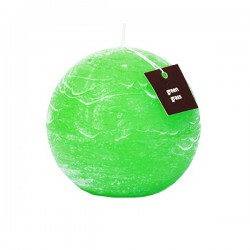 Scented candle Pro-Candle 731004 / sphere / fresh grass