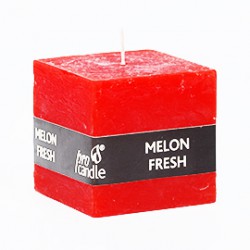 Scented candle ProCandle 791020 / cube / fresh melon