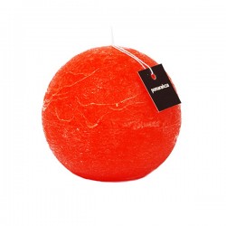 Scented candle Pro-Candle 731008 / sphere / orange