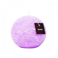 Scented candle Pro-Candle 731017 / sphere / lavender