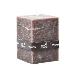 Bougie parfumée Pro-Candle 736006 / cuboïde / cannelle