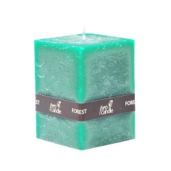 Bougie parfumée Pro-Candle 736013 / cuboïde / odeur de la forêt