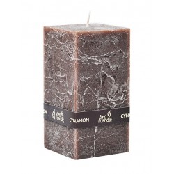 Bougie parfumée Pro-Candle 734006 / cuboïde / cannelle