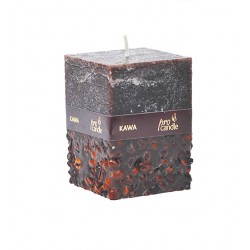 Scented candle Pro-Candle 072010 / cuboid / coffee