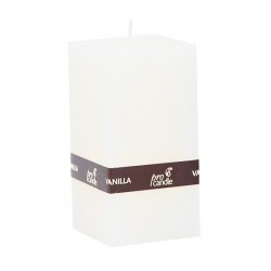 Bougie parfumée Pro-Candle 734009 / cuboïde / vanille