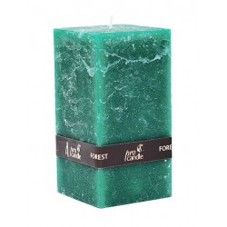 Bougie parfumée Pro-Candle 734013 / cuboïde / odeur de la forêt