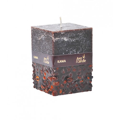 Scented candle ProCandle 072010 / cuboid / coffee