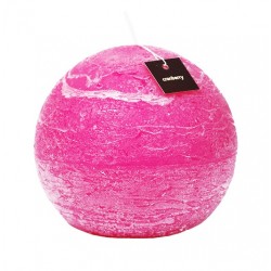 Scented candle Pro-Candle 722011 / sphere / cranberry