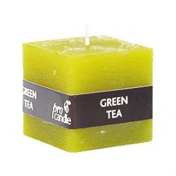 Scented candle Pro-Candle 791014 / cube / green tea