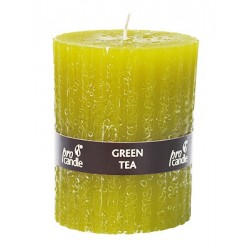 Bougie parfumée Pro-Candle EJ1714/ rouleau / thé vert