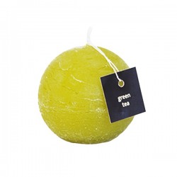 Scented candle Pro-Candle 730014 / sphere / green tea