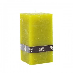 Bougie parfumée Pro-Candle 734014 / cuboïde / thé vert