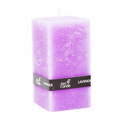 Bougie parfumée Pro-Candle 734017 / cuboïde / lavande