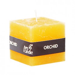 Bougie parfumée ProCandle 791003 / cube / orchidée