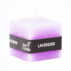 Scented candle Pro-Candle 791017 / cube / lavender