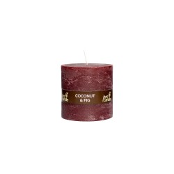 Bougie parfumée Pro-Candle 737002 / rouleau / noix de coco et figue