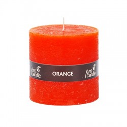 Scented candle Pro-Candle 737008 / roller / orange