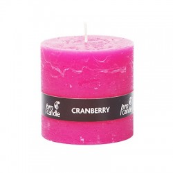 Bougie parfumée Pro-Candle 737011 / rouleau / canneberges